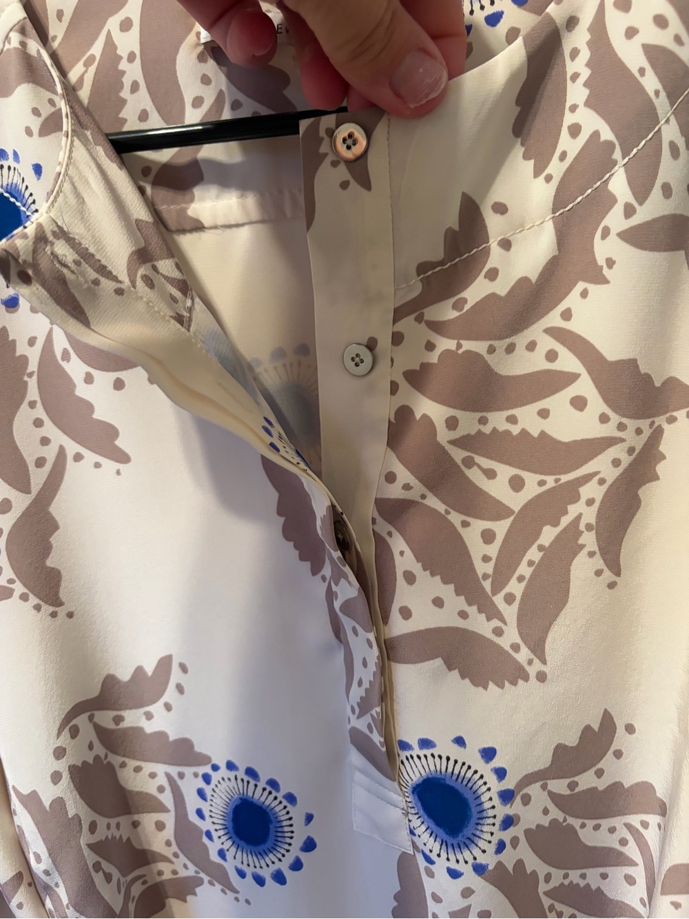 Diane Von Furstenberg Julieta Silk Belted Dress Size 8 - Picture 5 of 11